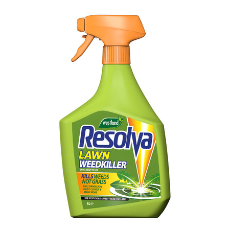 Resolva Xtra Fast WeedKiller, Lawn WeedKiller, Path & Driveway 1L