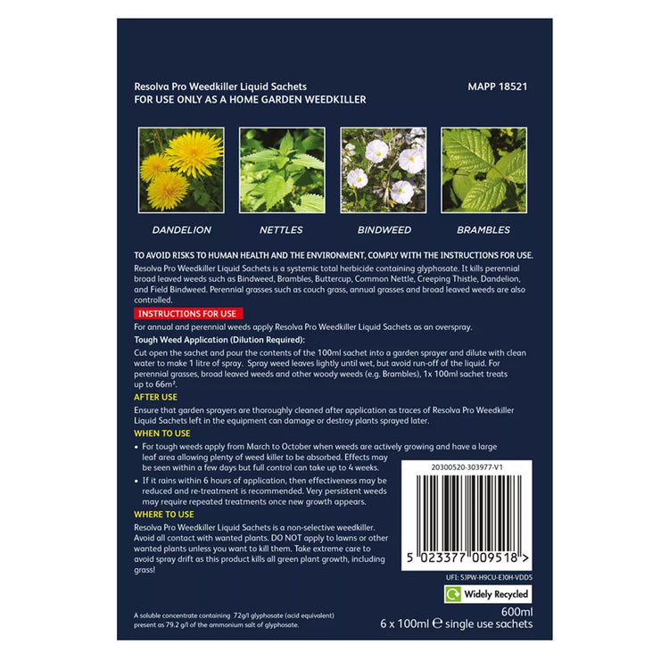 Resolva Pro Xtra Tough Weedkiller