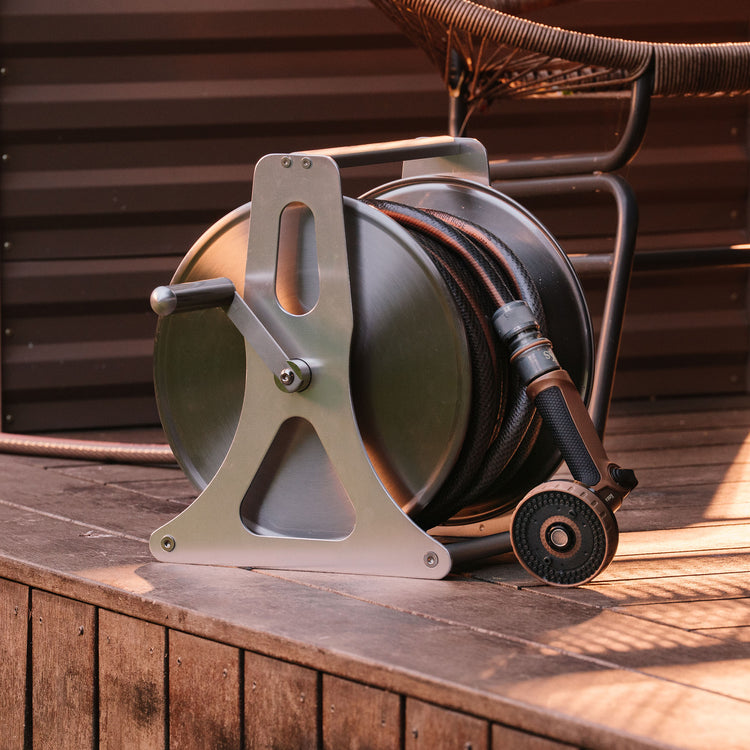 Kent & Stowe Metal Hose Reel Set 30m