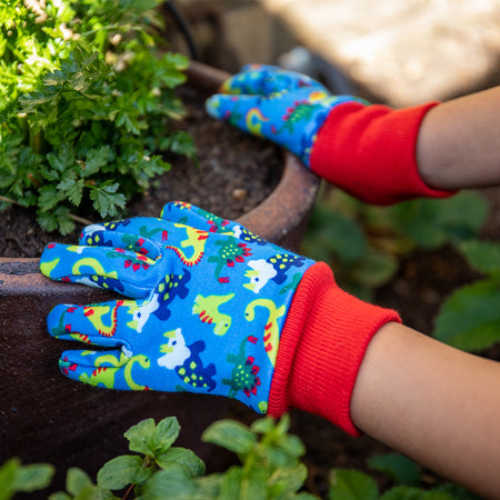 Kent & Stowe Dinosaur Print Kids Gloves