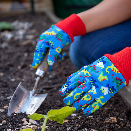 Kent & Stowe Dinosaur Print Kids Gloves