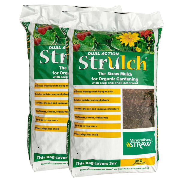 Strulch Organic Wheat Straw Mulch 100L