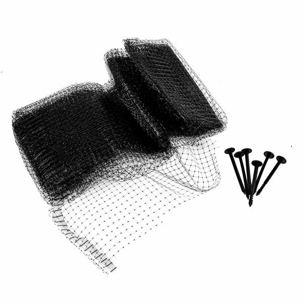 Black Plastic Mesh Netting 2m x 4m