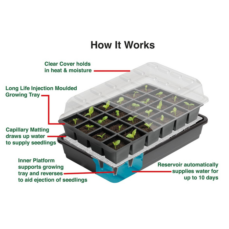Ultimate Cell Self Watering Seed Success Kit