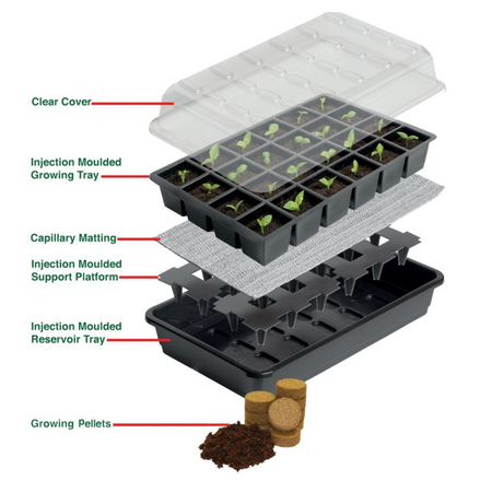 Ultimate Cell Self Watering Seed Success Kit