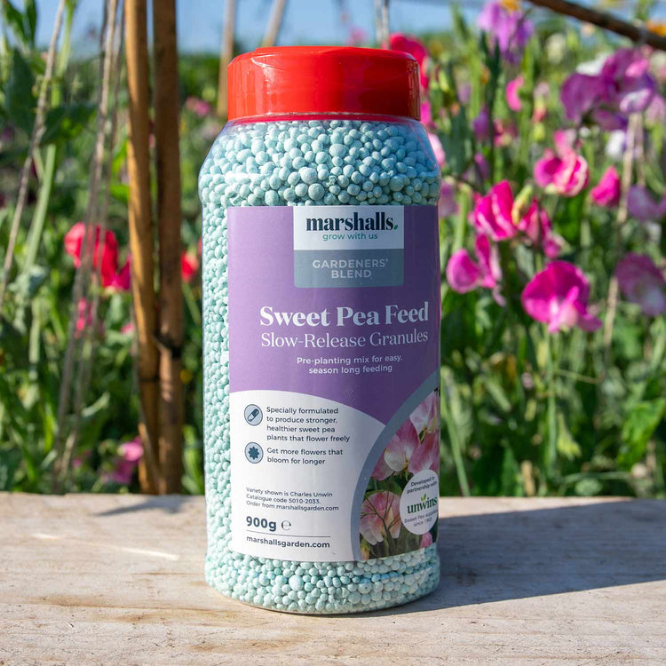 Marshalls Concentrated Slow Release Sweet Pea Feed Granules