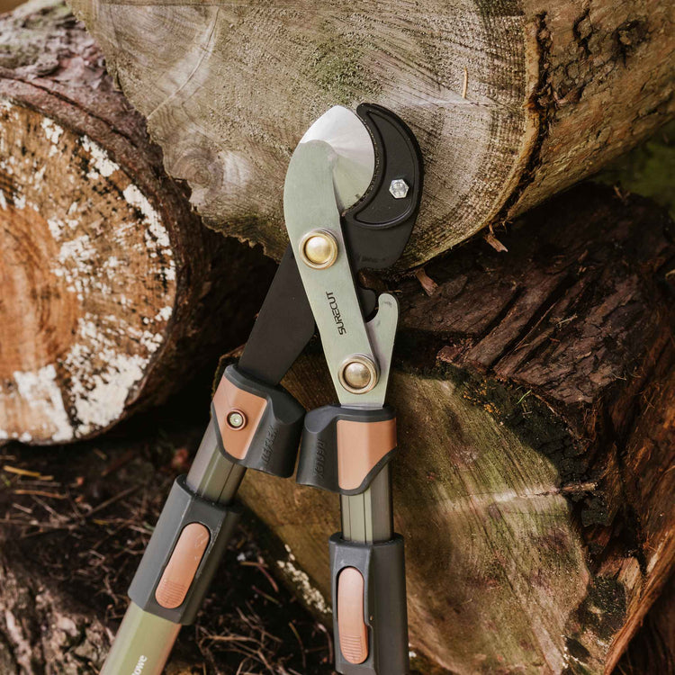 Kent & Stowe SureCut Hard Wood Extra Power Geared Anvil Loppers