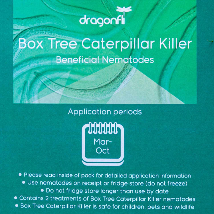 DragonFli Box Caterpillar Killer Nematodes 70sqm