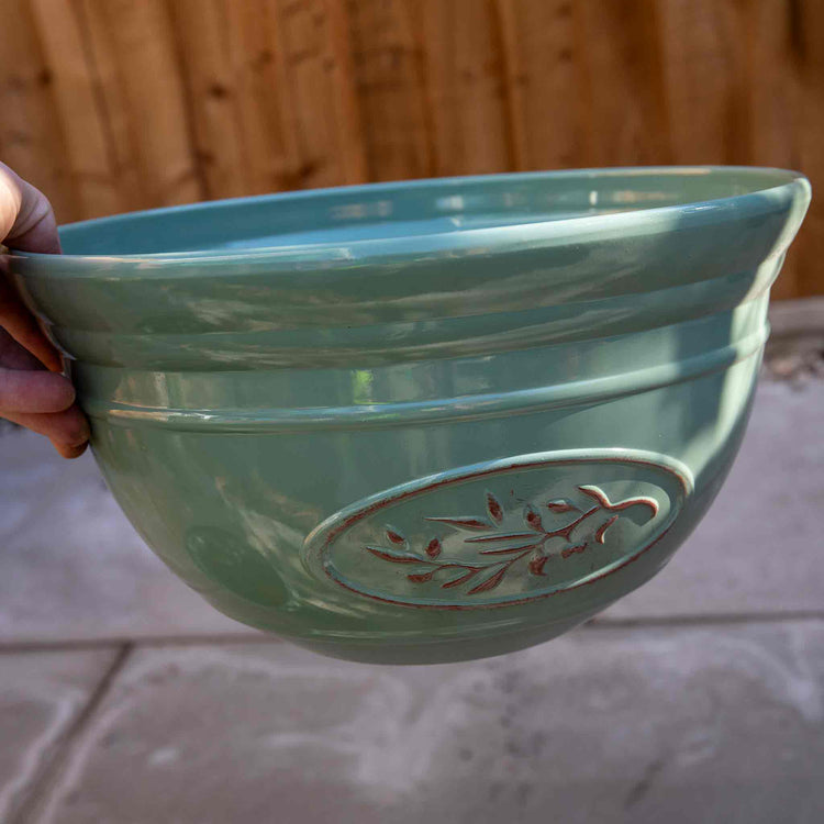 Olive Planter Bowl in Green 30cm
