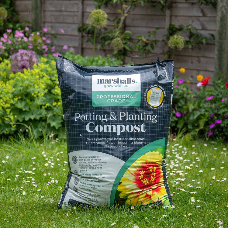 Marshalls Garden Potting and Planting Compost with Feed 50L