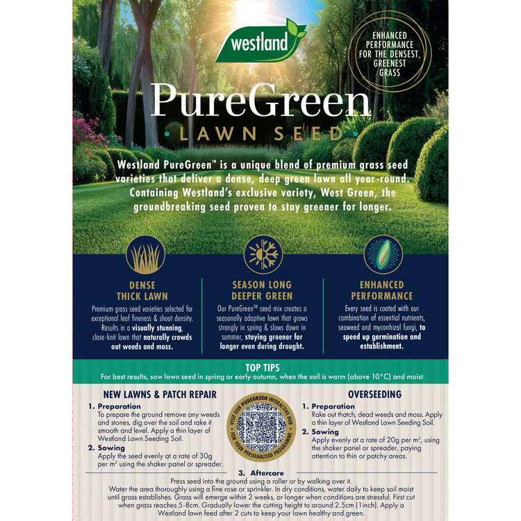 Westland PureGreen Lawn Seed