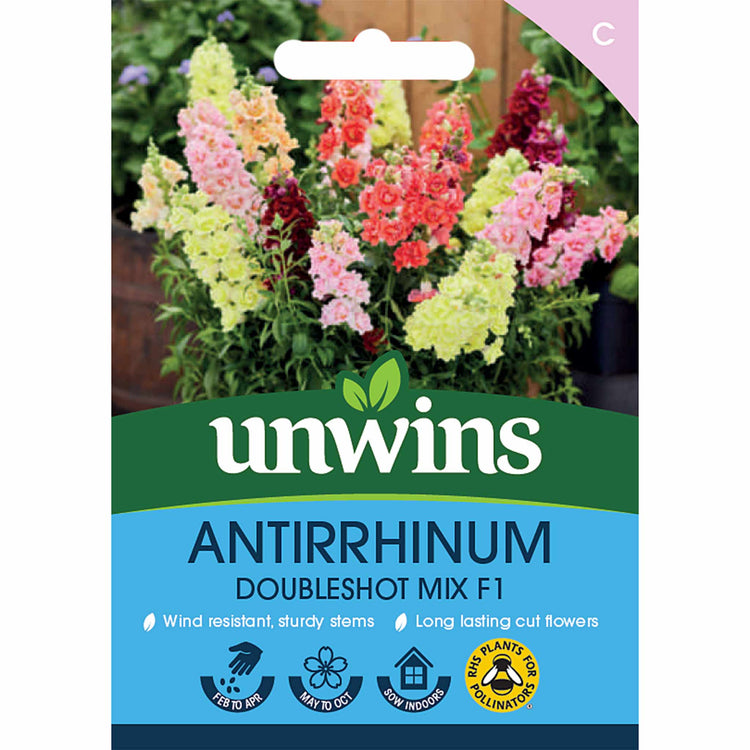 Antirrhinum Seeds 'Doubleshot Mix'