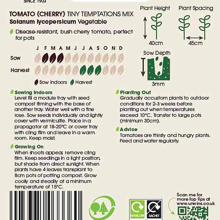 Tomato Seeds 'Tiny Temptations'