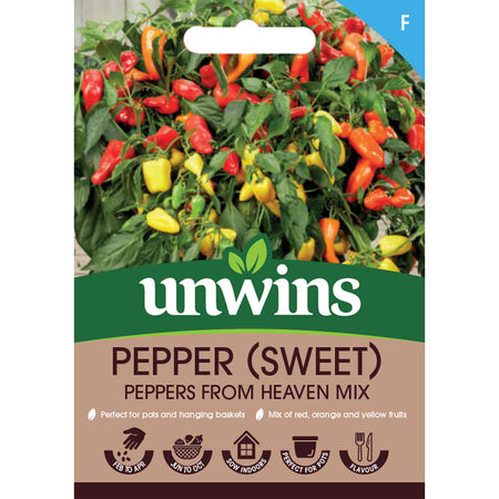 Sweet Pepper Seeds 'Peppers from Heaven'