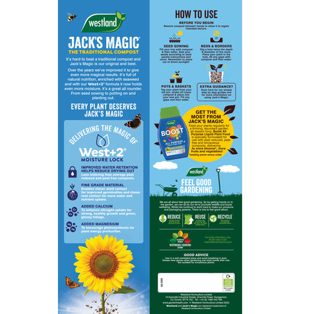 Westland Jack's Magic All-Purpose Compost 50L