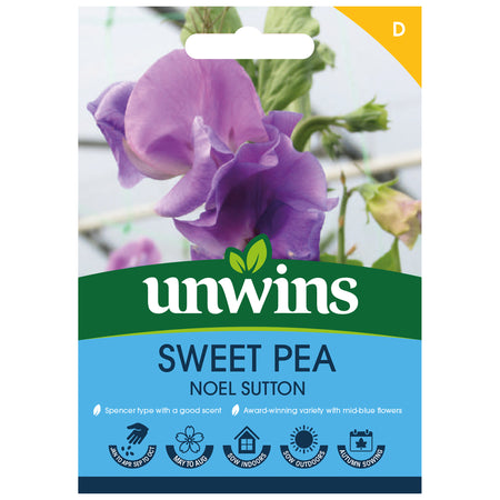 Sweet Pea Seeds 'Noel Sutton'