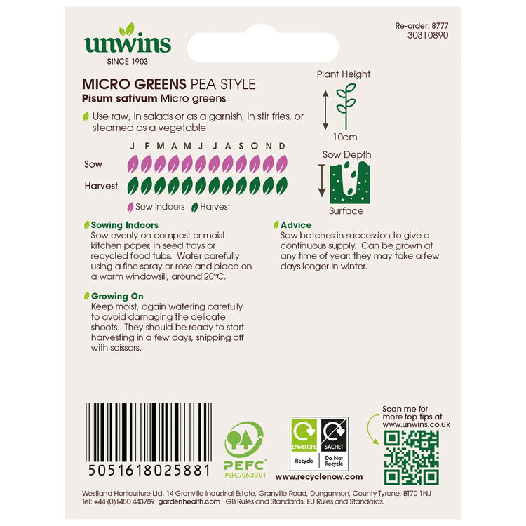 Micro Leaf Seeds Collection