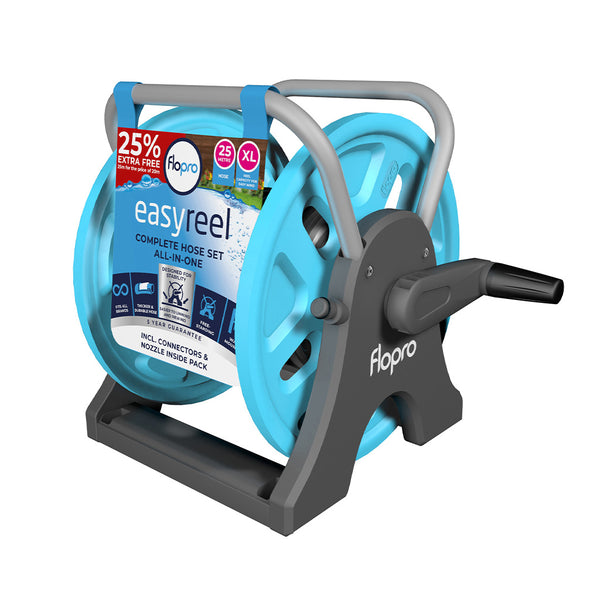 FloPro Easy Reel 2 in 1 Complete Hosereel 20m +25% Free