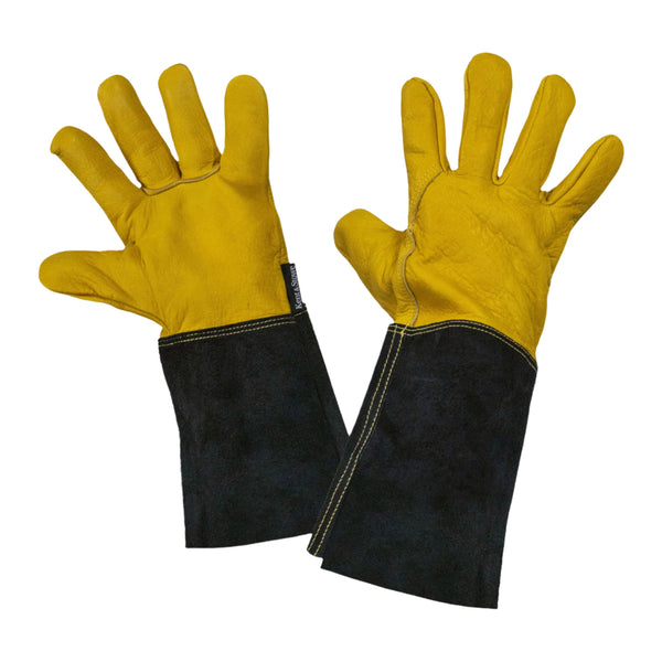 Kent & Stowe Luxury Leather Gauntlet Gloves