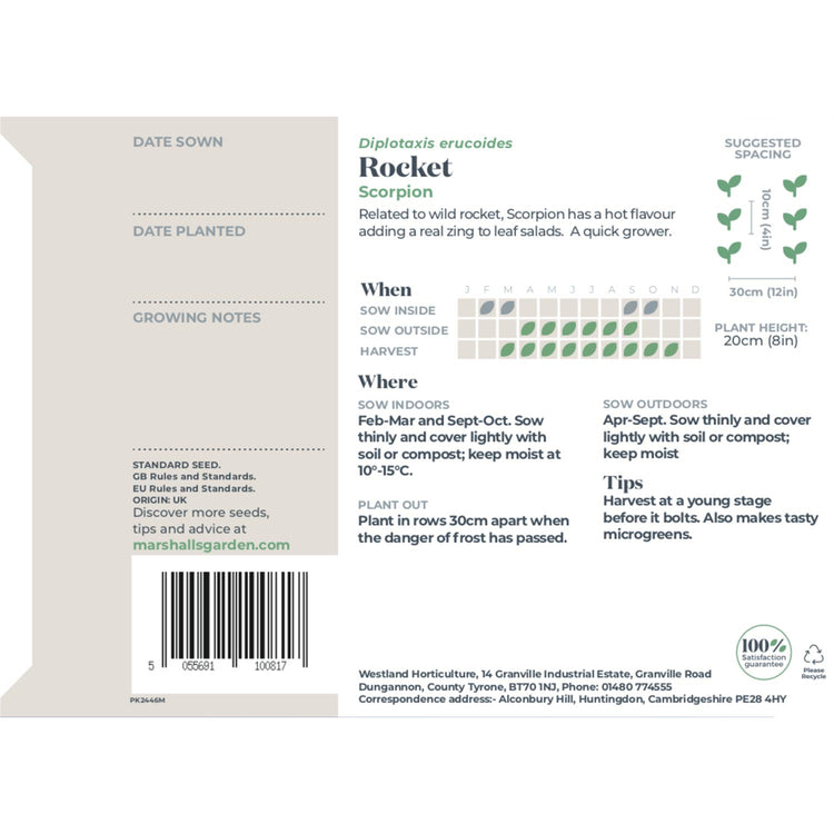 Rocket Seeds 'Scorpion'