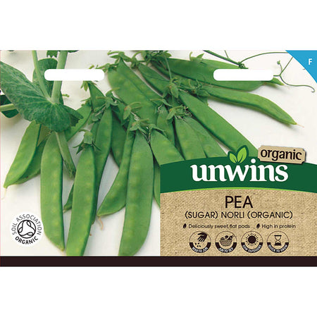 Pea Seeds 'Sugar Norli Organic'